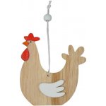 MFP 2221561 Slepice závěs 9cm hnědá – Sleviste.cz