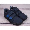 Dětské tenisky EF barefoot celoroční kožené boty LEON navy blue