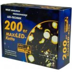 D28572 Vánoční LED osvětlení 20 m teple bílá 200 MAXI LED diod – Hledejceny.cz