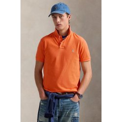 Ralph Lauren bavlněné polo tričko Polo 710680784 modrá