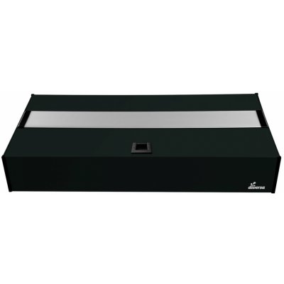Diversa LED Expert 12W Akvarijní kryt hliníkový rovný černý 60 x 30 cm – Zboží Mobilmania