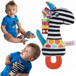 Hencz Toys Edukační hračka s pískátkem kousátkem ZEBRA – Zboží Dáma