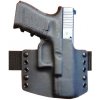 Pouzdra na zbraně RH Holsters kydex Glock 26 pravé rub černé poloviční sweatguard
