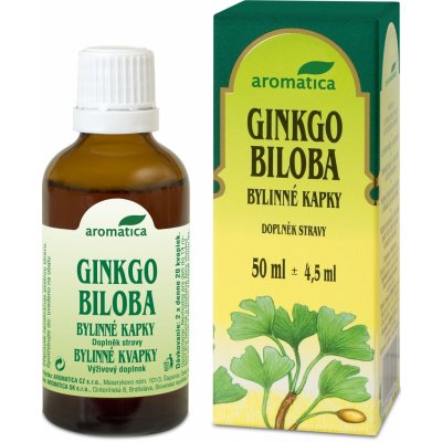 Aromatica Sonstige Gingo Biloba kapky 50 ml – Hledejceny.cz
