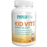 NOW Kid Vits Berry blast Multivitamín pro děti 120 žvýkacích pastilek – Hledejceny.cz