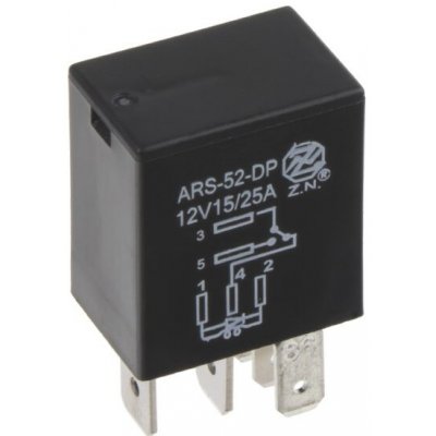 MINIATURNÍ PŘEPÍNACÍ relé 12V, s diodou – Zboží Mobilmania