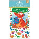Anděl Album na samolepky hologram 45 samolepek Dinosauři – Sleviste.cz