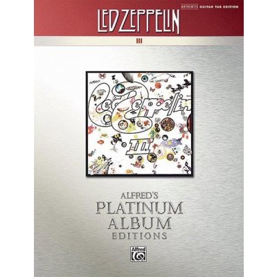 Led Zeppelin III Platinum Edition noty, tabulatury na kytaru – Zboží Mobilmania