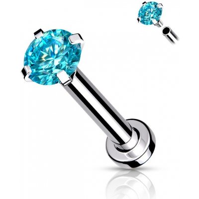 Šperky4U piercing do brady cartilage tragus LB1040Q-12083 – Zboží Dáma