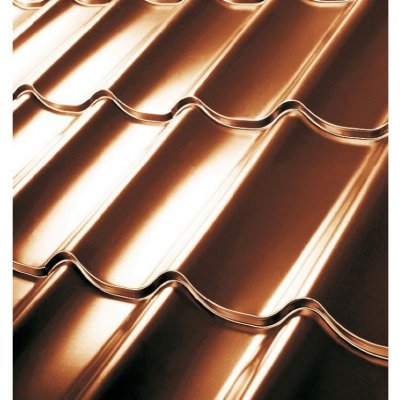 Satjam Roof Classic 0,5 mm PE25 hnědá 1 m²