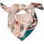 Hedvábný šátek Reverie Alfons Mucha – Zboží Mobilmania