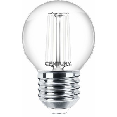 Century LED FILAMENT SPHERE INCANTO WHITE 4,5W E27 2700K 360d – Zboží Mobilmania