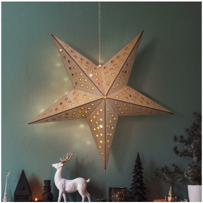 Brilagi - LED Vánoční dekorace LED/2xAA 59x55 cm hvězda 1v293-OEM1 – Hledejceny.cz