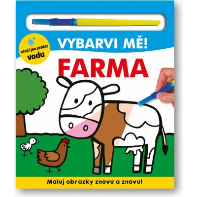 Mitchel Hannah, Putnam Will, Hamley Kylie - Vybarvi mě! Farma -- Maluj obrázky znovu a znovu! – Hledejceny.cz