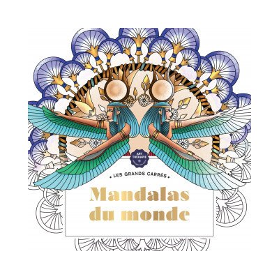 Les Grands carrés dArt-thérapie Mandalas du monde – Hledejceny.cz