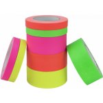 Gaffa páska UV aktivní neonově oranžová 19 mm x 25 m – Sleviste.cz