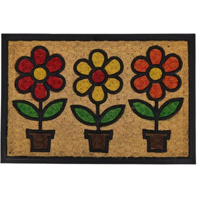 Hamat Kokos + guma Tři květiny Vícebarevná 40x60 cm – Zboží Dáma