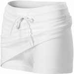 Malfini dámská sportovní sukně s kraťasy Two in One bílá