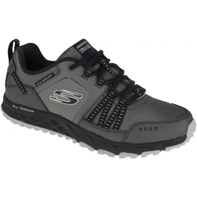 Skechers Escape Plan polobotky 51591 ccbk šedá – Zboží Mobilmania