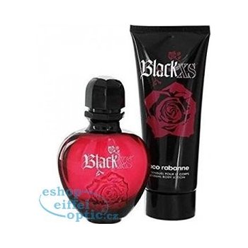 Paco Rabanne Black XS EDT 50 ml + tělový krém 100 ml dárková sada