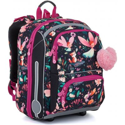 Topgal aktovka BEBE 26002 G růžová černá víla – Sleviste.cz