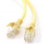 Gembird PP12-1M/Y Eth patch c5e UTP 1m, žlutý – Zboží Mobilmania