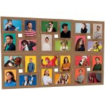Shumee Kolážový fotorámeček, 24 obrázků, 10 × 15 cm, světle hnědý MDF – Zboží Živě