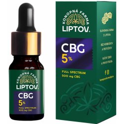 Konopná Farma Liptov CBD OLEJ 5% 10 ml