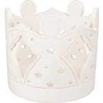 Anděl Přerov Svícen andílci porcelánový 10,5 x 10 x 10,5 cm – Hledejceny.cz