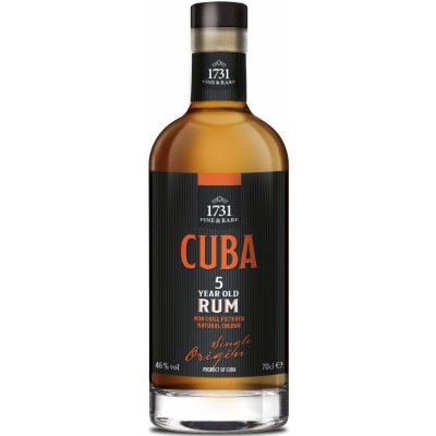 1731 Fine & Rare Cuba 5y 46% 0,7 l (holá láhev) – Zboží Mobilmania