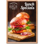 A-Z Reklama CZ Hliníkový rám profil 25 mm Ostrý roh dekor imitace Dřeva A1 – Zboží Živě