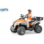 Bruder 63000 muž řidič a čtyřkolka QUAD – Zboží Mobilmania