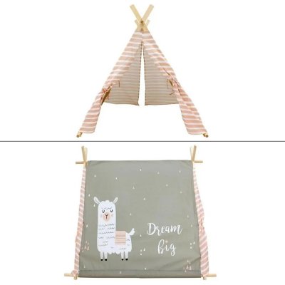 Homestyling Dětský stan modrá KO-HZ1991200 – Zboží Dáma