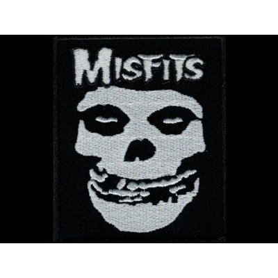Nášivka MISFITS mask vyšívaná zažehlovací – Zboží Dáma