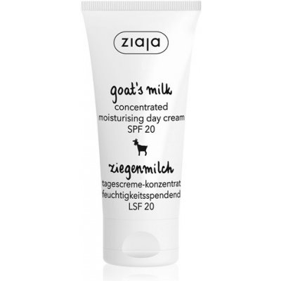 Ziaja Goat's Milk denní hydratační krém SPF20 Dry & Wrinkle-Prone Skin 50 ml – Zbozi.Blesk.cz
