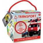 Jiri Models Pexeso na cesty Doprava + omalovánky v krabičce – Zbozi.Blesk.cz