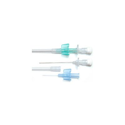 Chirana T.Injecta Intravenózní kanyla Chiraflex s křidélky a s portem 14G oranžová 50 ks – Zboží Mobilmania