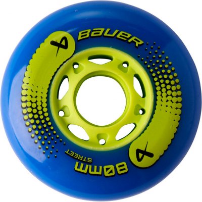 Bauer STREET WHEEL 82A 76mm 4ks – Zboží Mobilmania