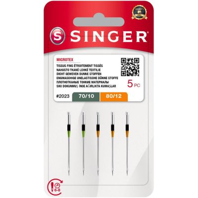 Jehly Singer 2023 - 70/10, 80/12 - 5 ks - Microtex – Sleviste.cz