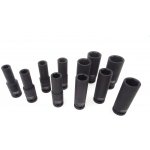 Nástrčné hlavice úderové, prodloužené, 1/2", 6-hranné, velikosti 8-36 mm - JONNESWAY, Velikost: 11 mm – Hledejceny.cz