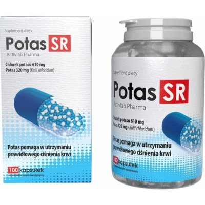 Activlab Pharma Potassium SR 320 mg 100 kapslí – Hledejceny.cz
