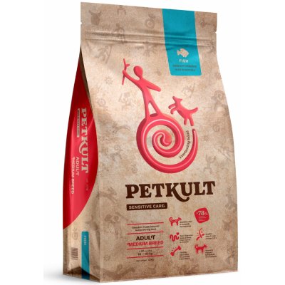 Petkult dog Sensitive Fish adult Medium 12 kg – Zboží Mobilmania