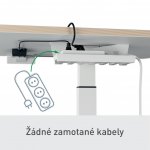 Leitz Ergo výškově nastavitelný elektrický stůl s připomínačem vstávání 65340001 – Sleviste.cz