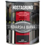 Barvy A Laky Hostivař Hostagrund 2v1 S2160 základní i vrchní barva na kov, 0950 kovářská černá, 375 ml – Sleviste.cz