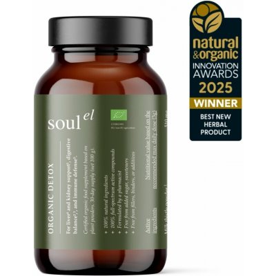 Soulel Detox Bio prášek podpora jater a ledvin 100 g – Hledejceny.cz