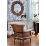Solenzara Tyler s odhalenou kostrou NC-7127B-JUT Látkové čelounění TC-003 / Graywash Beech P875A – Zboží Mobilmania