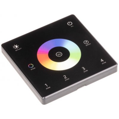 Ovladač dimLED OV PNS RGB a RGBW 4CH - Černá – Zboží Mobilmania