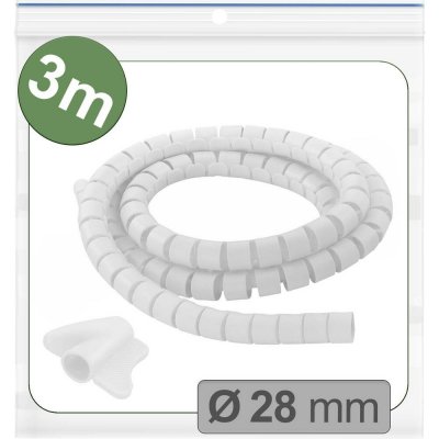 Quadrios 25CA746 25CA746 ochrana kabelu 28 mm (max) bílá 3 m – Sleviste.cz