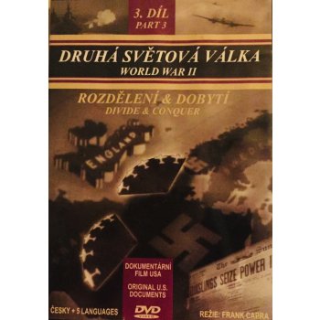 Druhá světová válka 3 - rozdělení a dobytí DVD