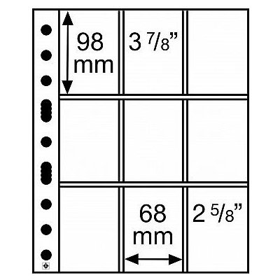 Leuchtturm SH list 312 - 3/3 C - tel. a sběratelské karty (bal. 50 ks) – Zboží Živě